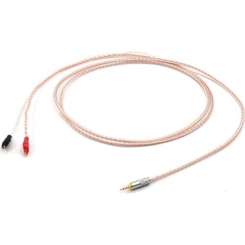 Hifi Silver +Copper Twisted headphone upgraded cable 2.5mm TRRS BALANCED jack HD650 HD600 HD660s