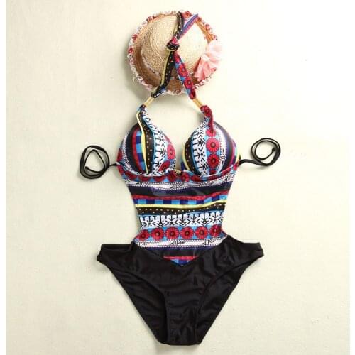 ITFABS Red One-piece Swimwear