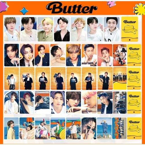 KPOP Bangtan Boys new album butter meeting limited card cover card Cosplay Gift JUNGKOOK JIMIN JK SUGA Fans Collection