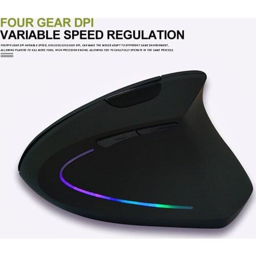 Wireless Mouse Wrist souris sans fil logitech Ergonomic Vertical Mouse Optical 800/1200 Computer Mice For Laptop Desktop