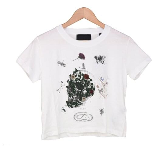 RUANDAI Women's T-shirts With Print