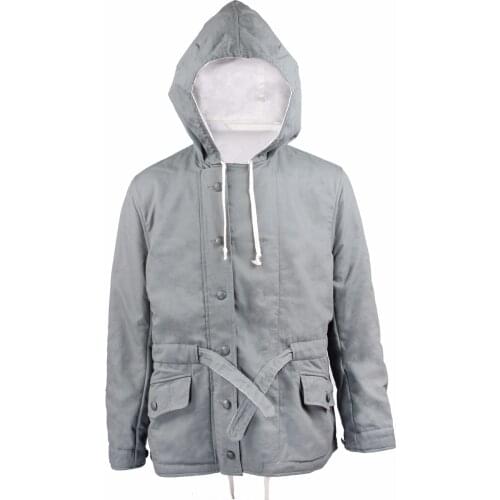 Tomwang2012. WWII WW2 GERMAN ELITE MOUSE GREY WINTER REVERSIBLE PARKA MILITARY UNIFORM COLLECTION WAR REENACTMENTS