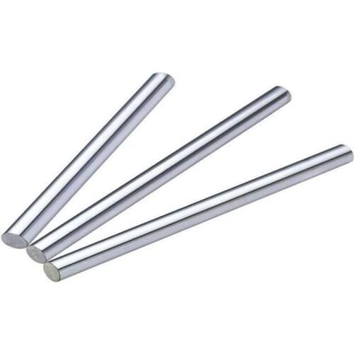 Iron Polished Bar Metal Density Fe Rod Stick Boat Cylinder 99.9% High Purity DIY Hobbies Crafts Diameter 1-40 mm Length 100 mm