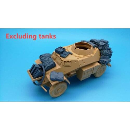 1:35 scale resin die-casting armored vehicle parts modification does not include the unpainted model of the car 35871