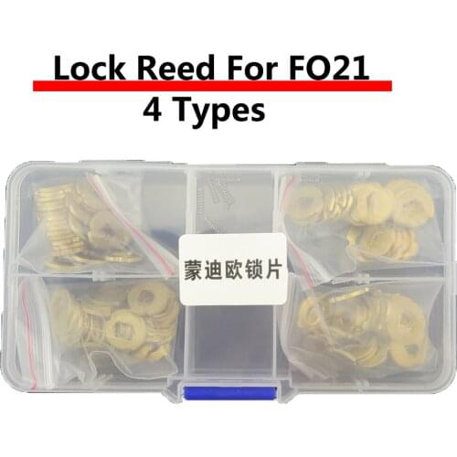 100PCS/LOT FO21 For Ford Mondeo Lock Reed Lock Plate Car Door Lock Repair Kits Repair Accessories With Few Spring