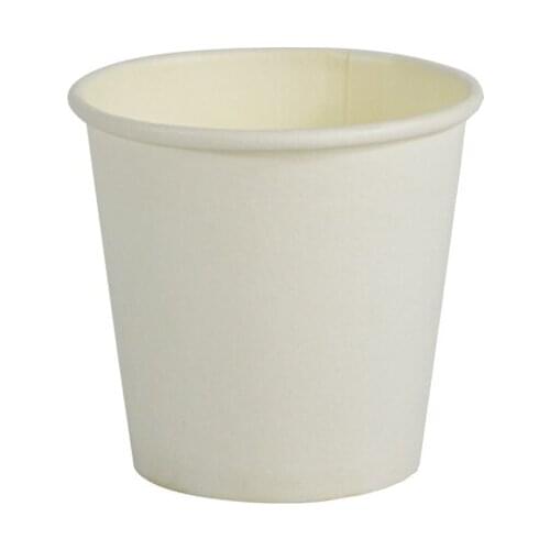 100pcs/pack 2.5oz Paper Cup White/Kraft Disposable Cup Small Mini Coffee Cup