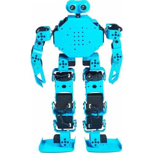 17 degrees of freedom intelligent programming educational robot dancing humanoid robot,Support multiple sensor expansion