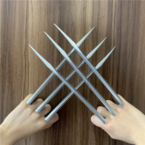New 2pcs/pairs Blade Claw Paw 1:1 Cosplay Prop Halloween Cosplay Prop Super Hero Cosplay Weapons Toy Shield Gloves Sword Hammer
