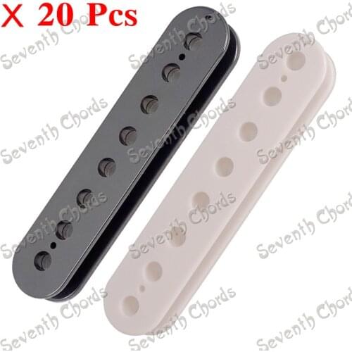 20 Pcs Double Coil Pickup Humbucker Slug Bobbin for 8 StrIng Electric Guitar Replacement Parts / Pole Spacing 58mm and 62mm