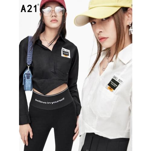 Женские рубашки с коротким рукавом A21 China At AliExpress