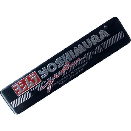 Aluminium Motorcycle Exhaust Pipes Decal Sticker Cool Personality For Yoshimura Stickers