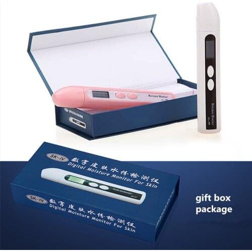 Face Skin Analyzer Beauty Instrument Skin Care Products LCD Digital Moisture Monitor Detector Facial Skin Moisture Tester