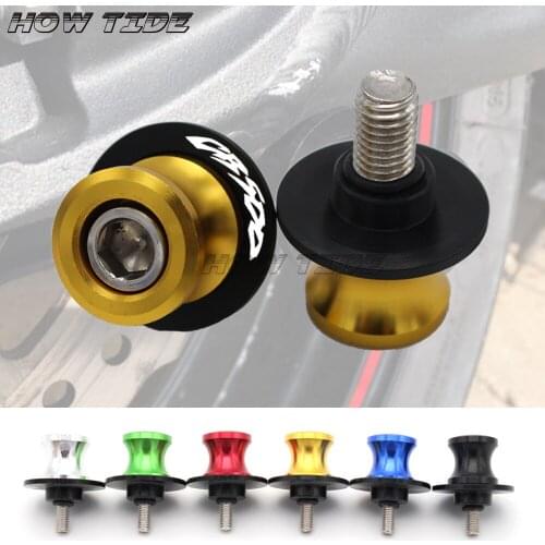 For Honda CB500F/X CB500 F CB500 X 2013-2014 High Quality Motorcycle CNC Aluminum Swingarm Spools Slider Stand Screws
