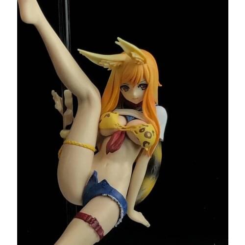 Anime Figure Native Pink Cat Savana Wilder 1/7 PVC Action Figure Tony Cat Girl Figurine Pink Cat Collection Model Doll Gift