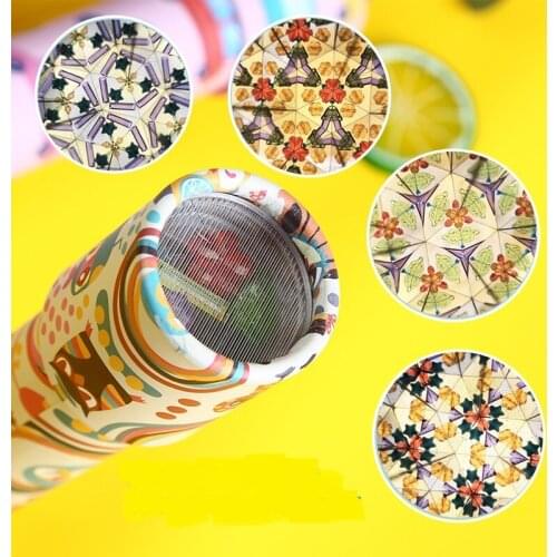 Interactive Logical Rotating Kaleidoscope Magic Classic Educational Toys for Kids Imaginative Cartoon Children