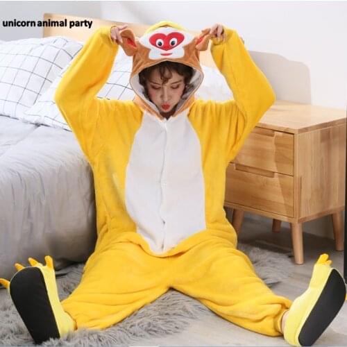 Kigurumi halloween Christmas men women Cosplay Sun Wukong monkey Onesies Party Pajamas Pyjamas costumes carnival costume