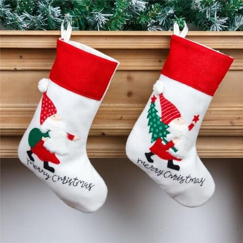 Faceless Doll Christmas Stocking Christmas gnome elf Socks santa sack Children Gift Bag Christmas Decoration noel navidad 2021