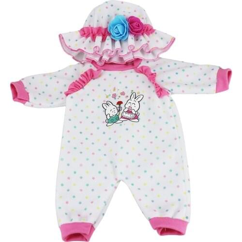 Moer Than 10 Style Doll Clothes Fashion T-shirt Skirt Suit for 18 Inch American 43CM Reborn Baby New Born Doll Girl Toy DIY