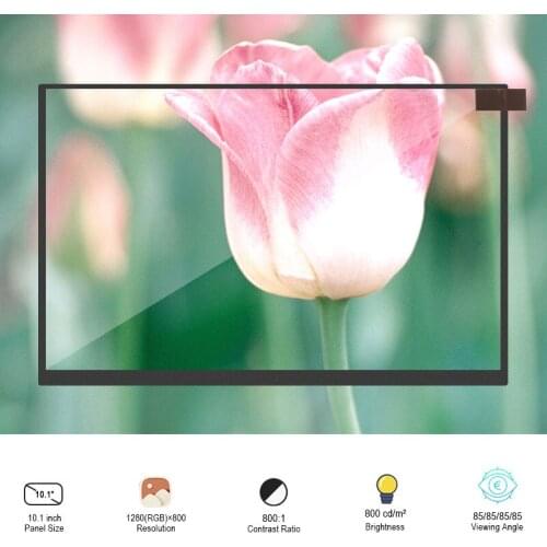 Original BOE GV101WXM-N81 10.1 Inch HD Digital IPS LCM LED LCD Display Screen WithoutTouch Resolution 1280×800 Hard Coating