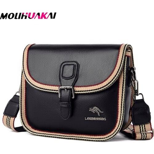 Belt Flip Bag Ladies Summer Bag Ladies Messenger Bag High Quality Leather Canvas Shoulder Bag Luxury Brand Designer Handbag