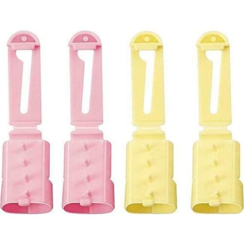 4Pcs Plastic Finger Splitter Sweater Wool Knitting Tool Yarn Guide Finger Holder Thimble Ring Sewing Accessories