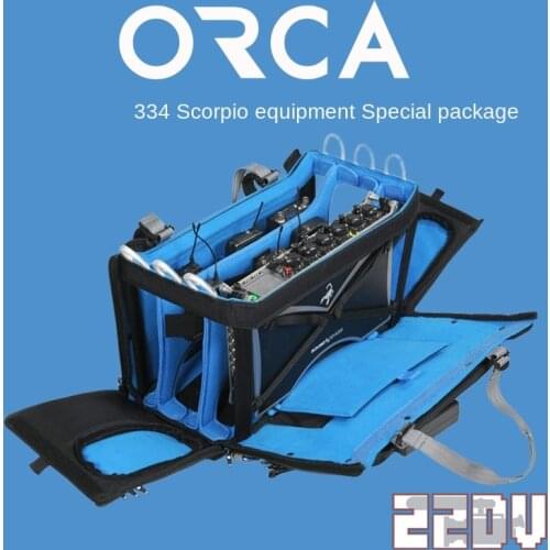 Special storage bag, ORCA330\332\334 professional sound equipment, SD Scorpio recorder, Special storage bag for mixer