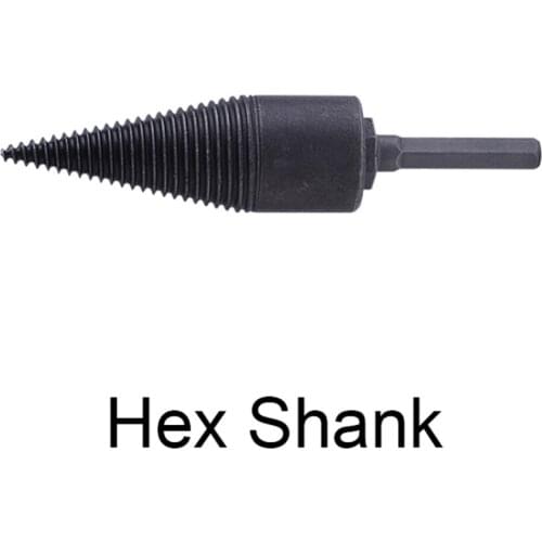 Firewood Machine Drill Wood Cone Reamer Punch Driver Drill Bit Split Drilling Tools