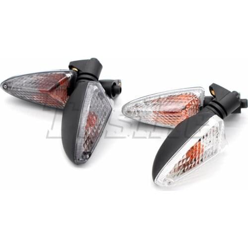 For Triumph Tiger 800/XC, Tiger 1050, Daytona 675/R Motocycle Accessories Front/Rear Turn Signal Light Indicator Lamp Smoke