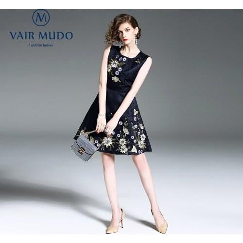Модные платья-трапеции VAIR MUDO China At AliExpress