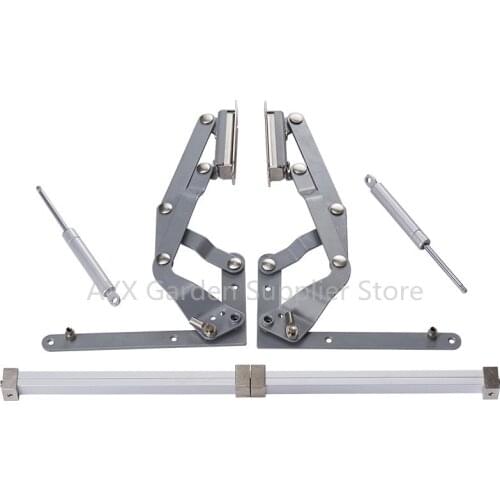 Cabinet vertical buffer upturn translation support air brace hydraulic door hinge furniture door fittings