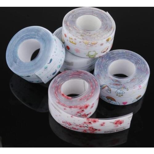 Waterproof PVC Countertop Tape Anti Mold Proof Sticker Tape Self-adhesive