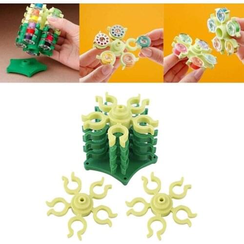 Stack'N Store Embroidery Bobbins Tower Storage for 30 BOBBINS SEWING QUILT bobbin holder bobbin clamp