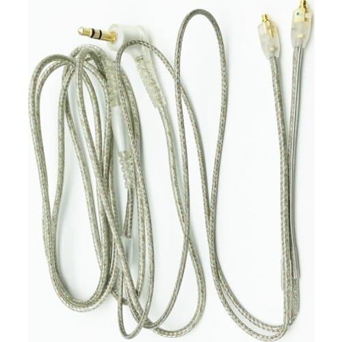 Replacement Headphone Cable MMCX Audio Cable Wire Cords Earphone Cables for Shure SE215 SE315 SE425 SE535 SE535 SE846 SE535LTD