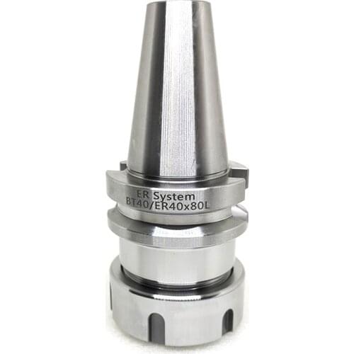 1pcs holder BT40 ER40 80L Collet chuck tools holder ER40 chuck for CNC machine Milling Lathe