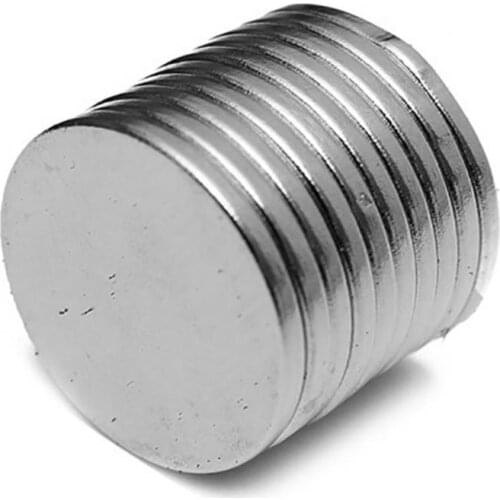 10Pcs 15x1.5mm N50 Multipurpose Round Disk Rare Earth DIY Super Strong Magnets Fridge Crafts For Acoustic Field Electronics