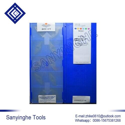 Free shipping high quality 10pcs/lots YBD252 VNMG160408-PM cnc carbide turning inserts