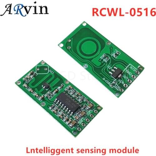 5PCS/LOT RCWL-0516 Microwave Radar Sensor Module Human Body Induction Switch Module Intelligent Sensor
