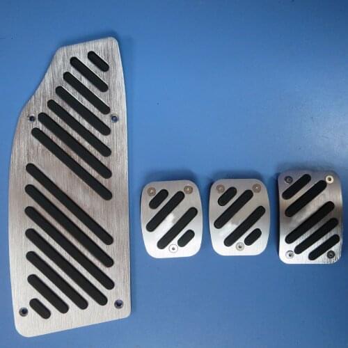 TTCR-II Car Accessories For Peugeot 308s 408 2014-2016 AT/MT Gas Brake Clutch Accelerator Footrest Foot Rest Pedal Pedale Pad