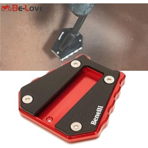 Motorcycle CNC Aluminum Side Mount Enlargement Plate Stand Extension For Benelli TRK502 BN600GS BN600 BJ600 TRK 502X BN 600