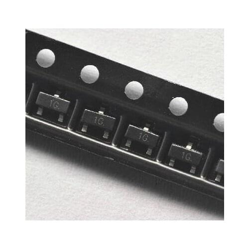 Free Shipping 1000PCS BC847C BC847 SOT-23 0.1A 45V NPN