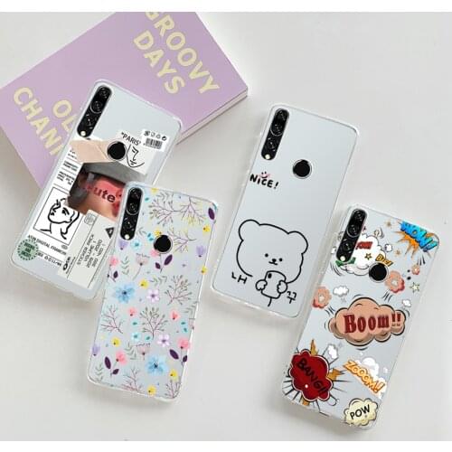 For Huawei P Smart Z Y9 Prime 2019 Case Back Soft Stand Holder Cover Shockproof Phone Cases For Huawei P Smart Z PSmart Z Cases