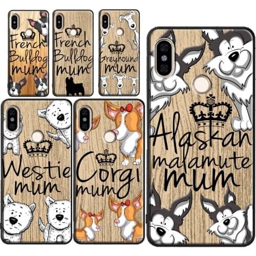Jack Russell Whippet Corgi Mum Dog Phone Case For Xiaomi Redmi Note 10 9 8 Pro 8T 9S Note7 Cover For Redmi 9 9A 9C 9T 7A 8A