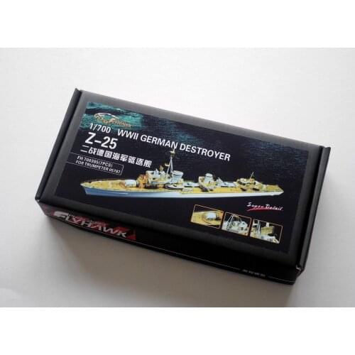 Flyhawk 700305 1/700 German Destroyer Z-25 for Trumpeter top quality