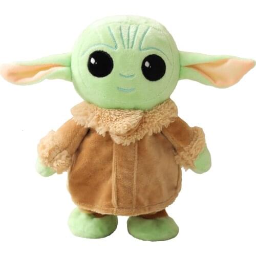22cm Force Awakens Baby Yodaing Electric Talking Plush Toys Star Children Peluche Cute War Wisdom Master Stuffed Toy