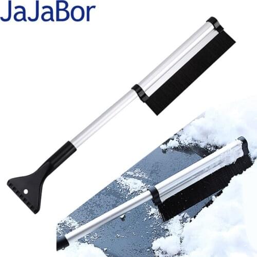 JaJaBor Multifunction Car Vehicle Snow Ice Scraper Snow Brush Shovel Removal Brush Winter Tools Car Cleaning Tools