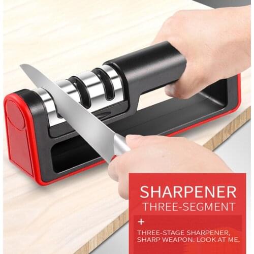 Kitchen Knives Professional Knife Sharpener Diamond Quick Professional 1pcs 3 Stages Sharpener Knife Sharpening Durable Tools
