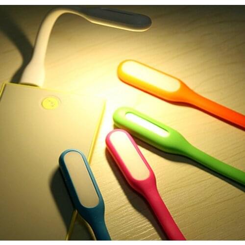 Mini Portable USB LED Lamp 5V 1.2W Super Bright Book Light Reading Lamp For Power Bank PC Laptop Notebook TSLM1