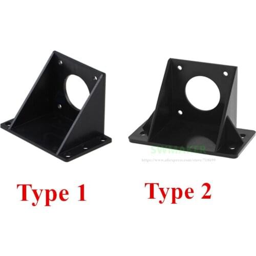 New design Btech extruder / Titan Aero extruder motor fixed seat, stepper motor L-type Plastic bracket