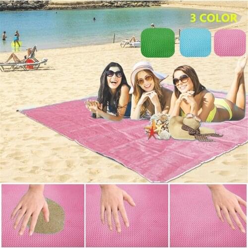 Magic Sand Free Beach Mat Camping Outdoor Picnic Large Mattress Waterproof Bag beach towel drop shipping