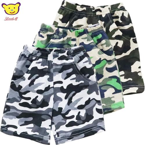 Baby 100% cotton shorts for boys 1 to 5 years old children clothing